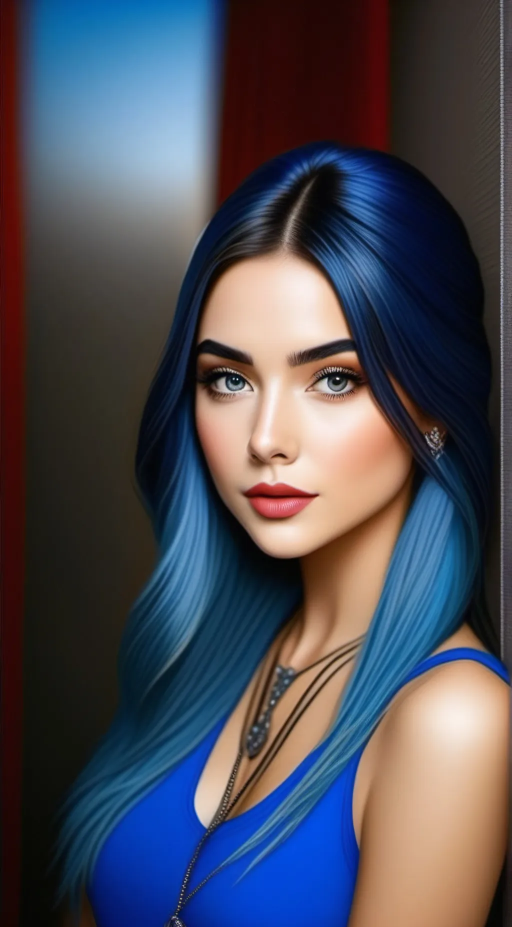 ai character: cat  background