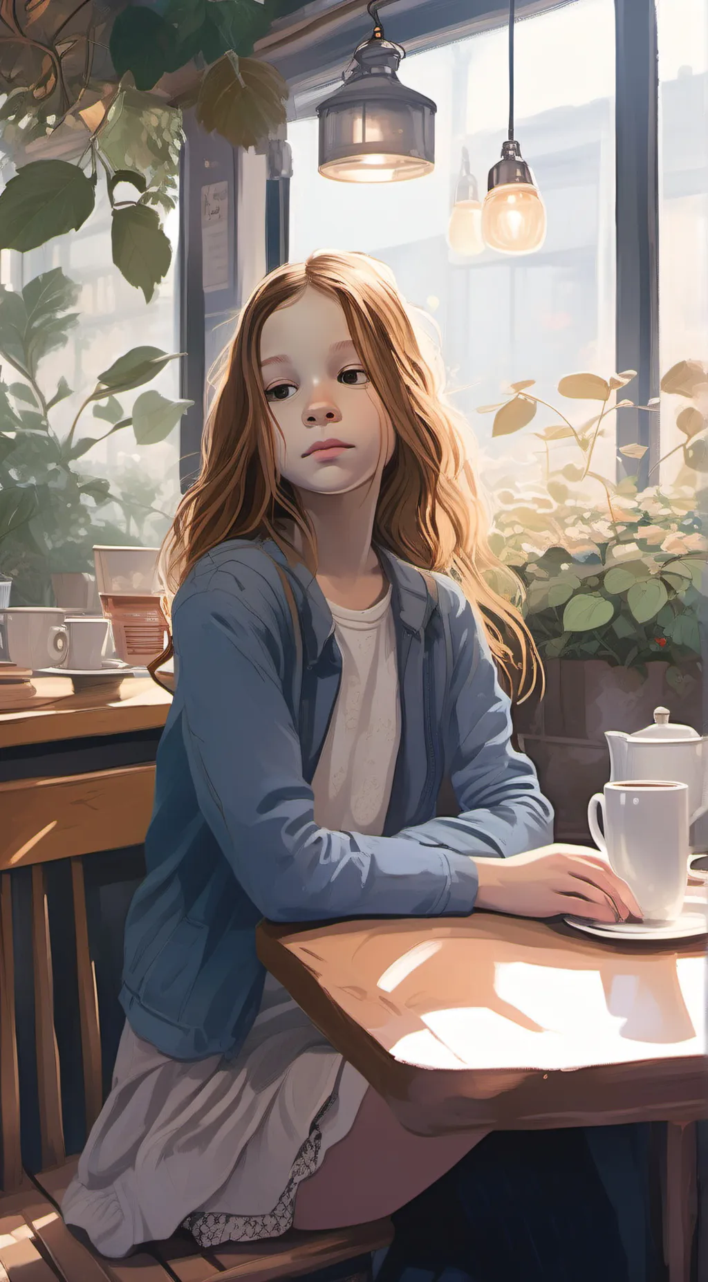 ai character: Mia background