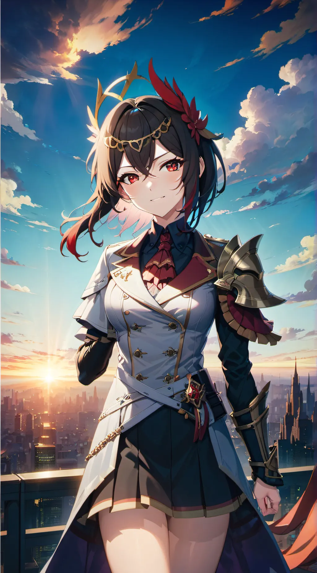 ai character: Lili was taken  background