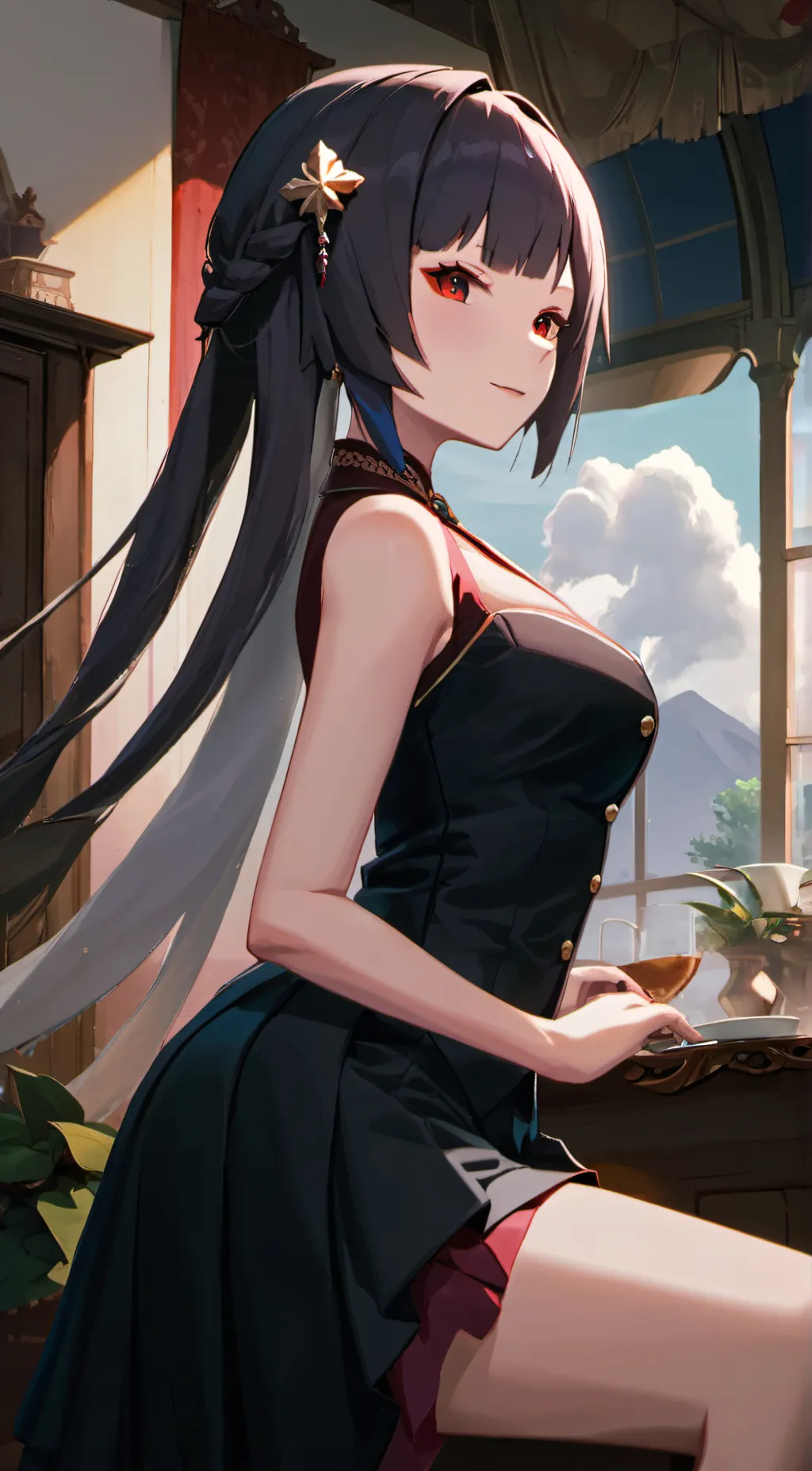 ai character: 秦艳华 background