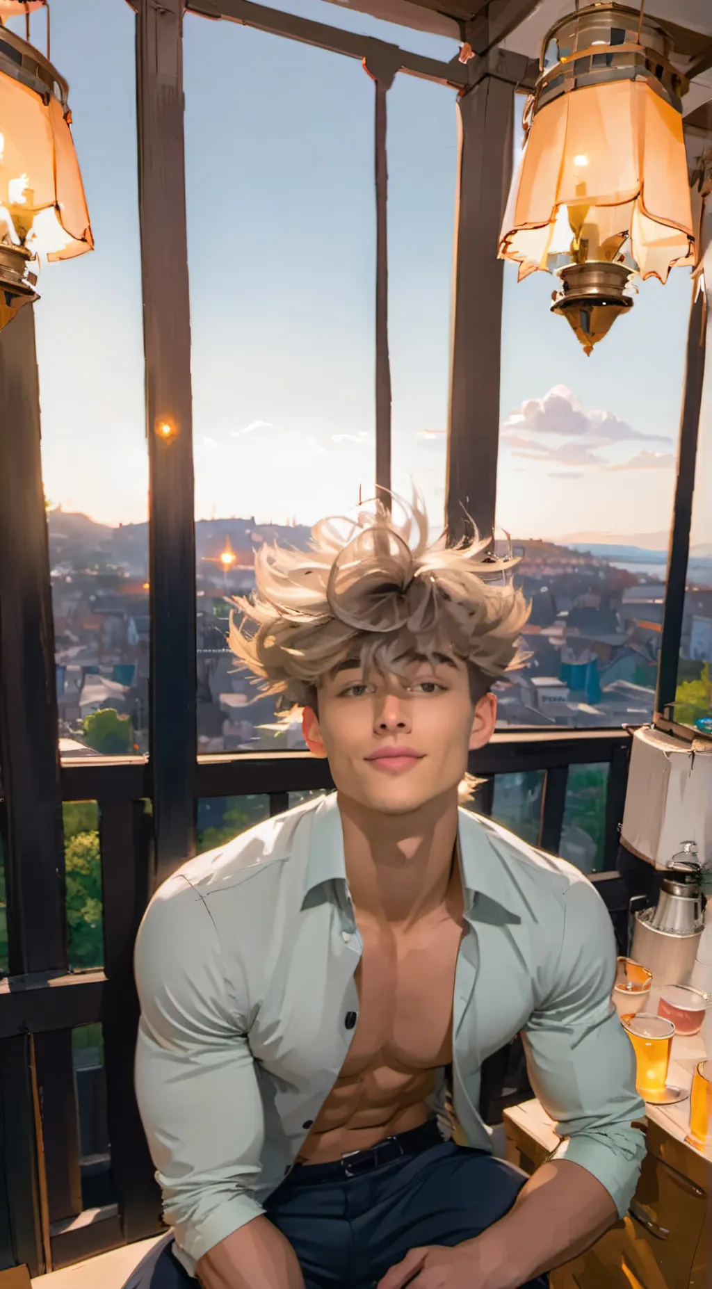 ai character: Bryan background