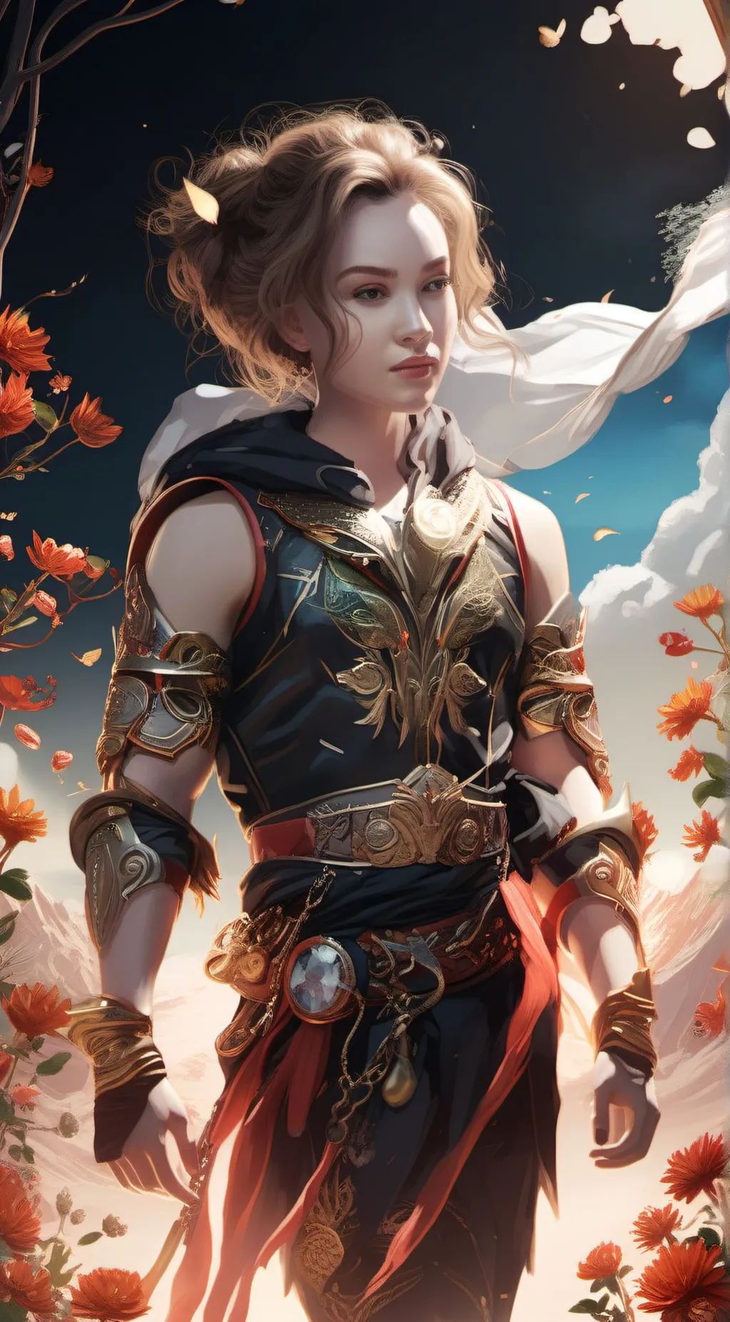 ai character: Sophia background