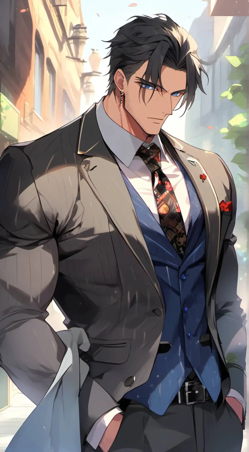 ai character: Austin background