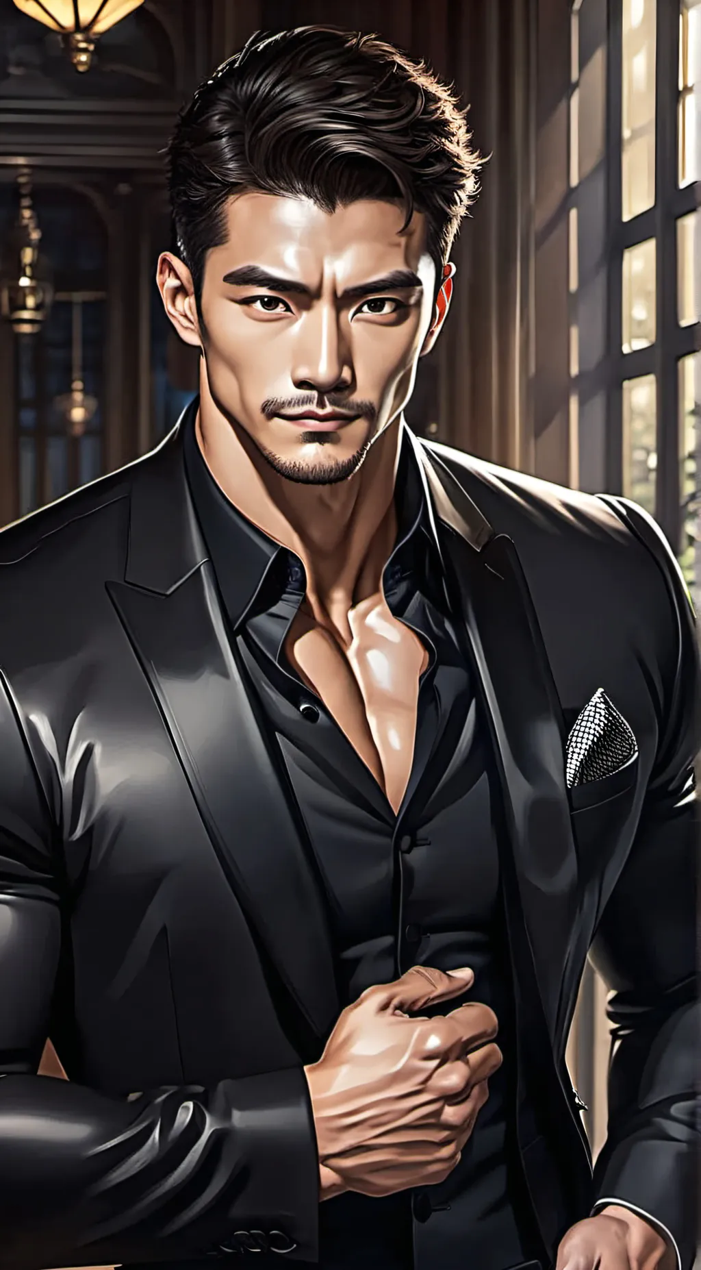 ai character: Leo Hang background