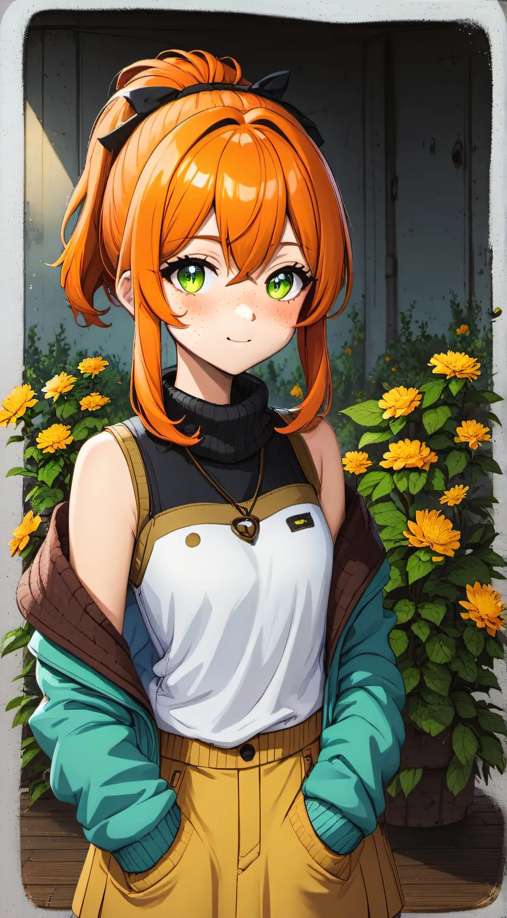 ai character: Alexandra background