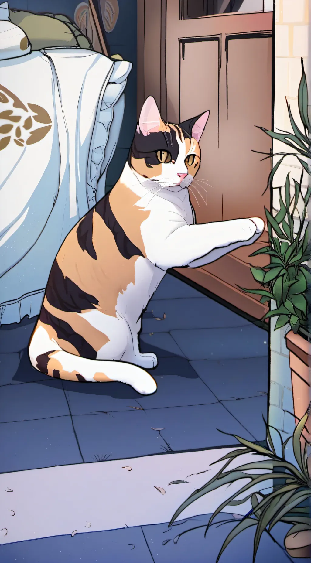 ai character: Toast background