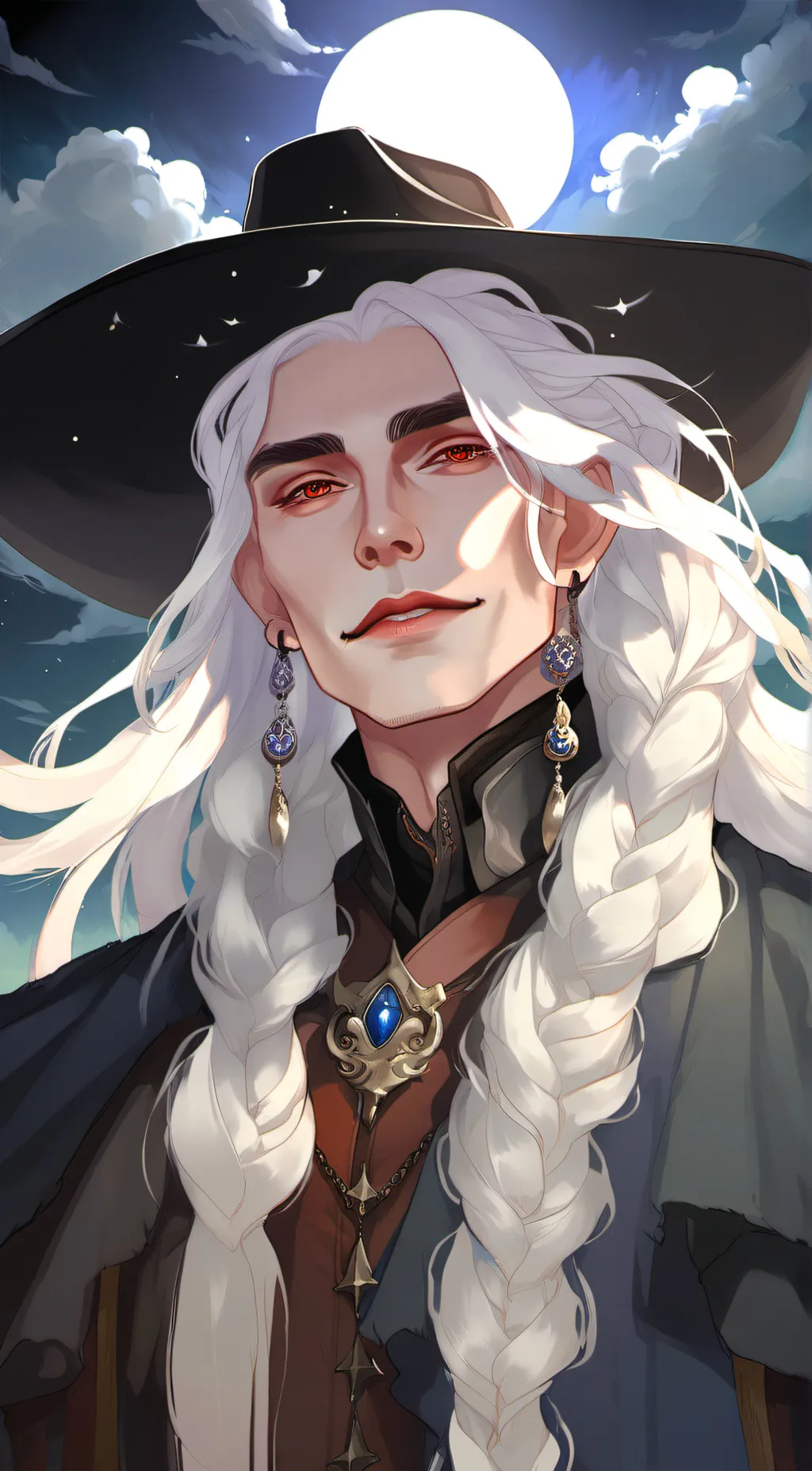 ai character: Wesley Angel background