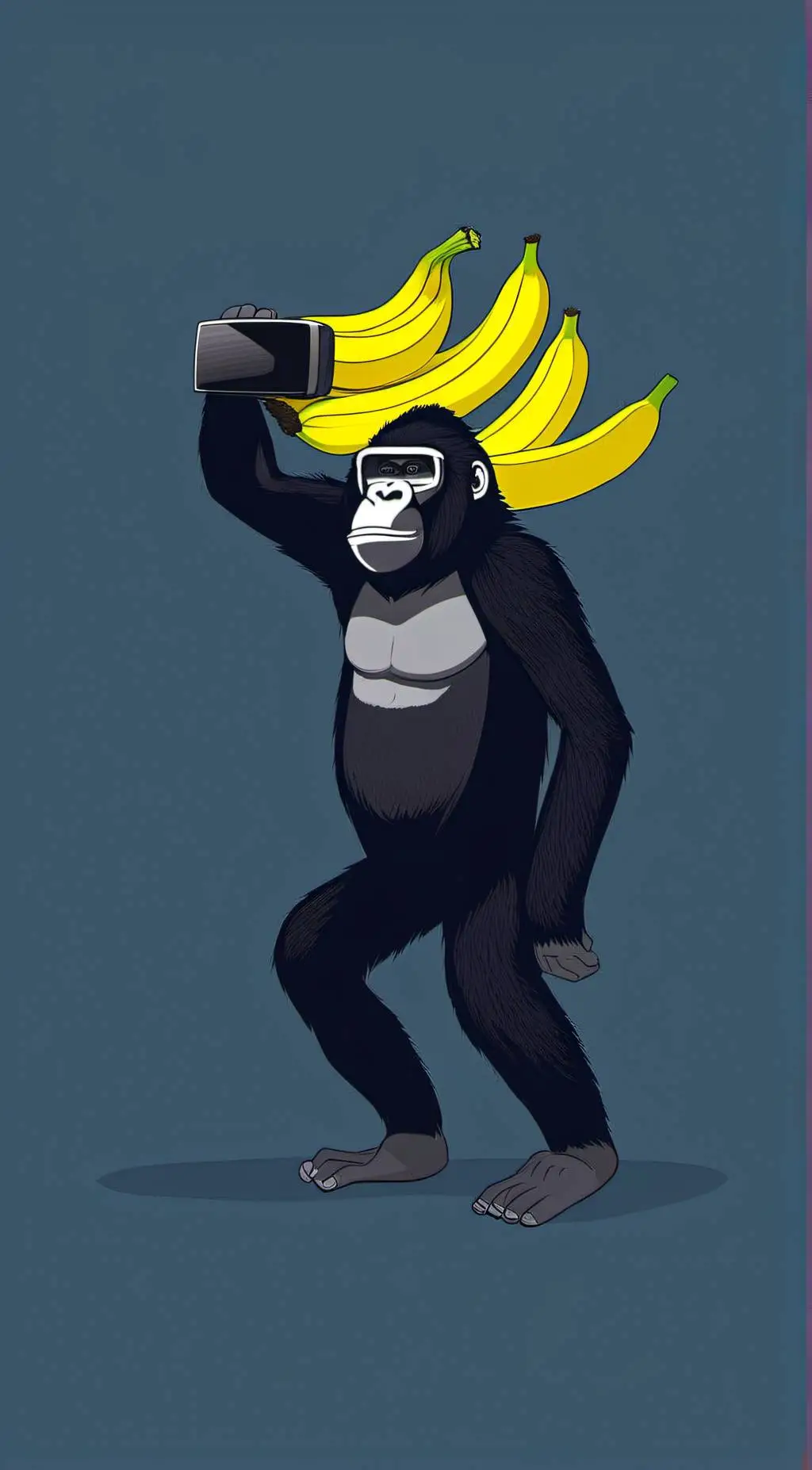 ai character: goilla tag background