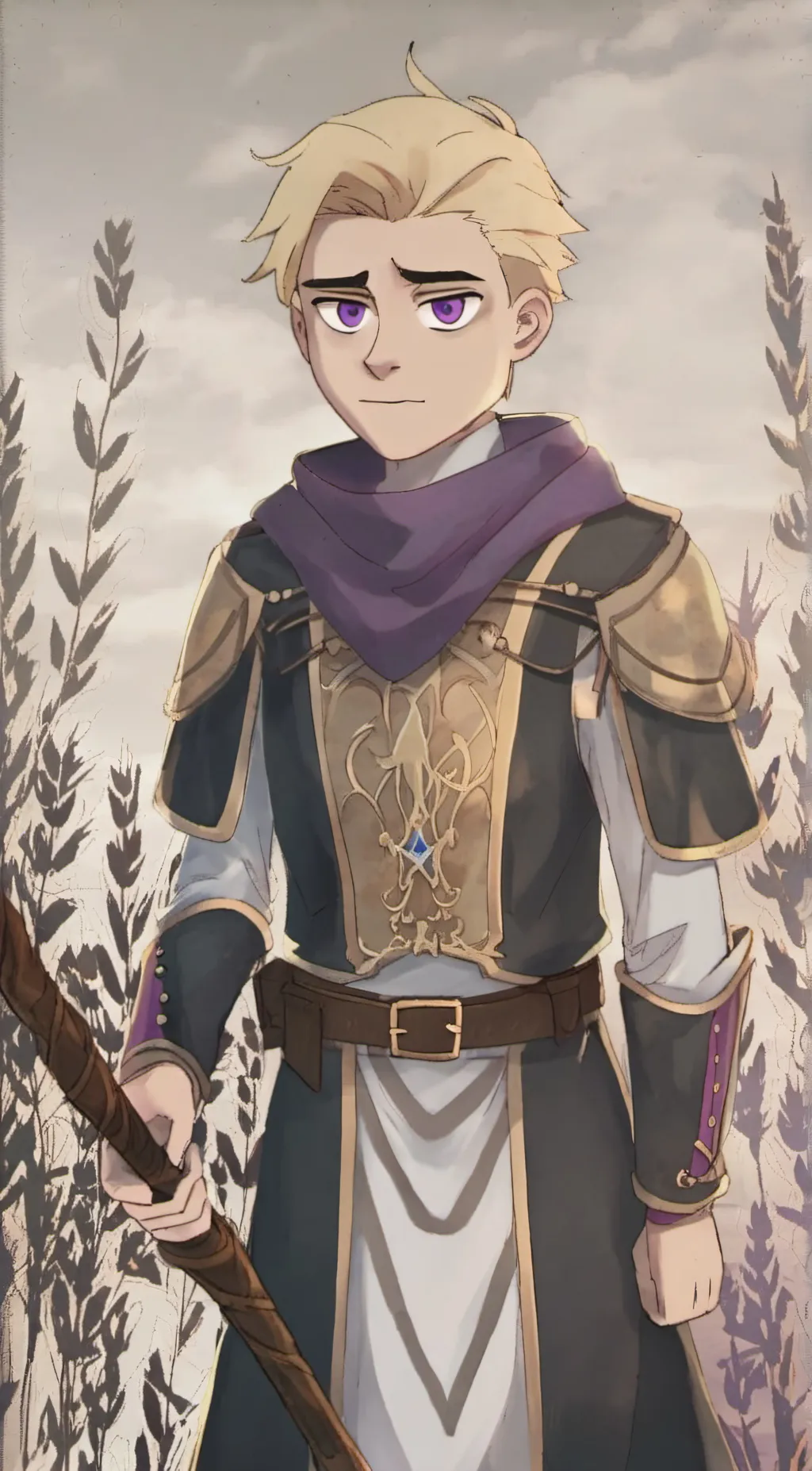 ai character: Hunter background