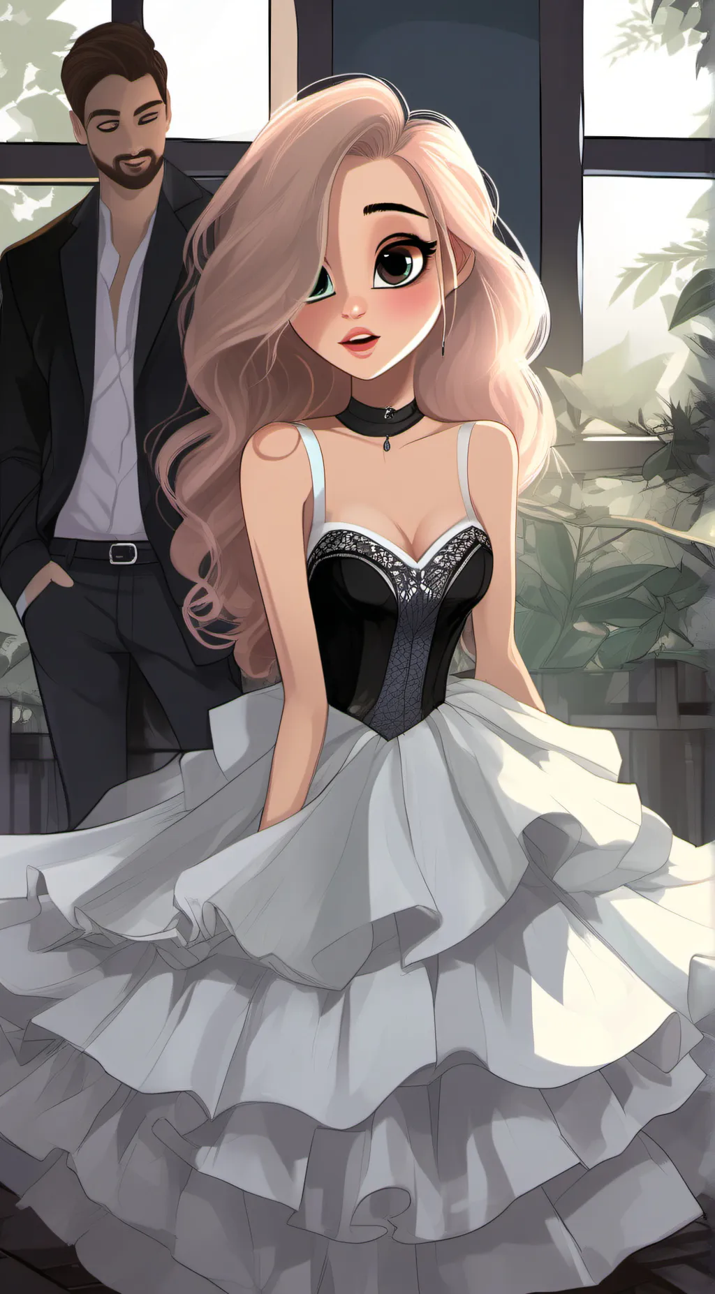 ai character: Queen background