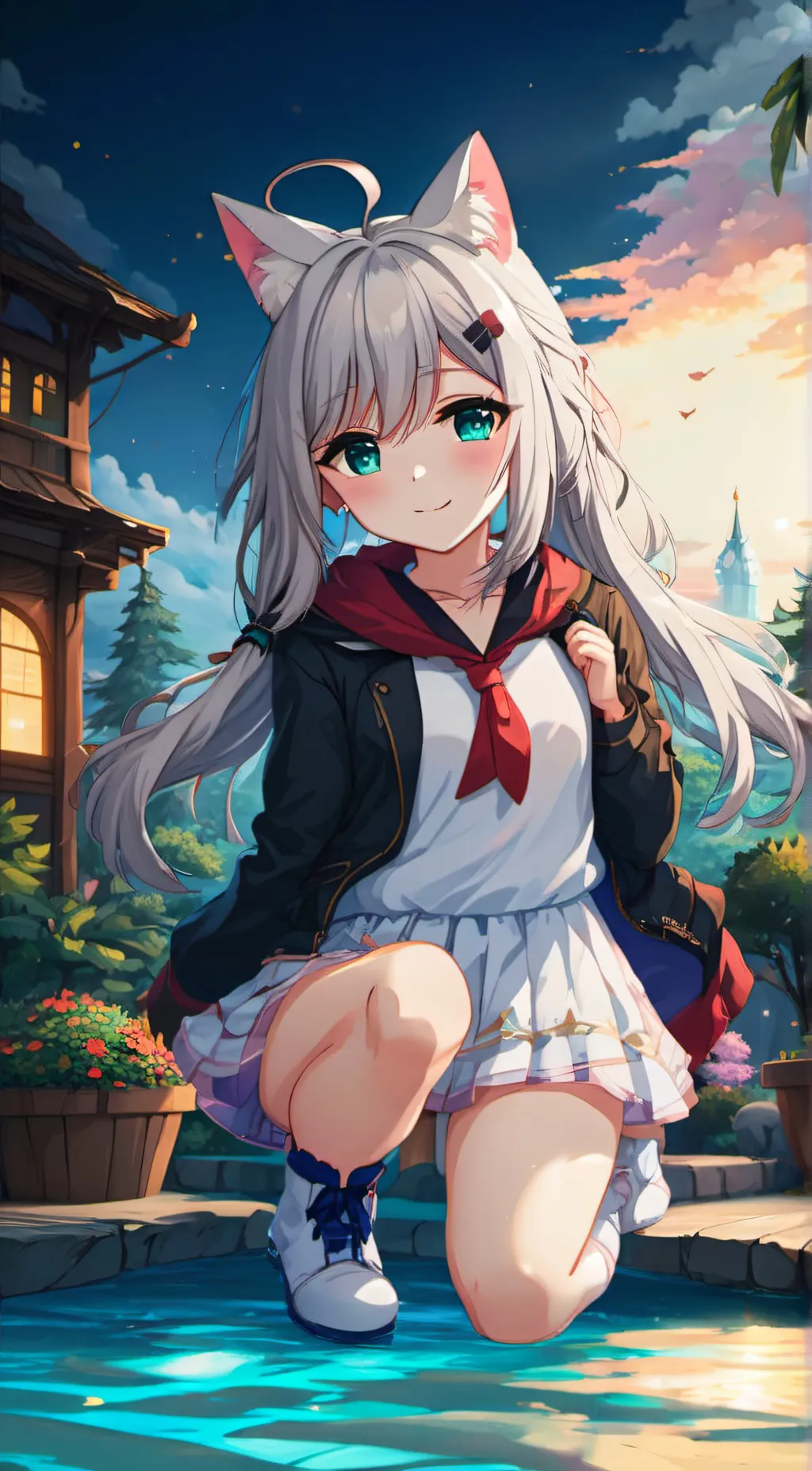 ai character: Lily scott background