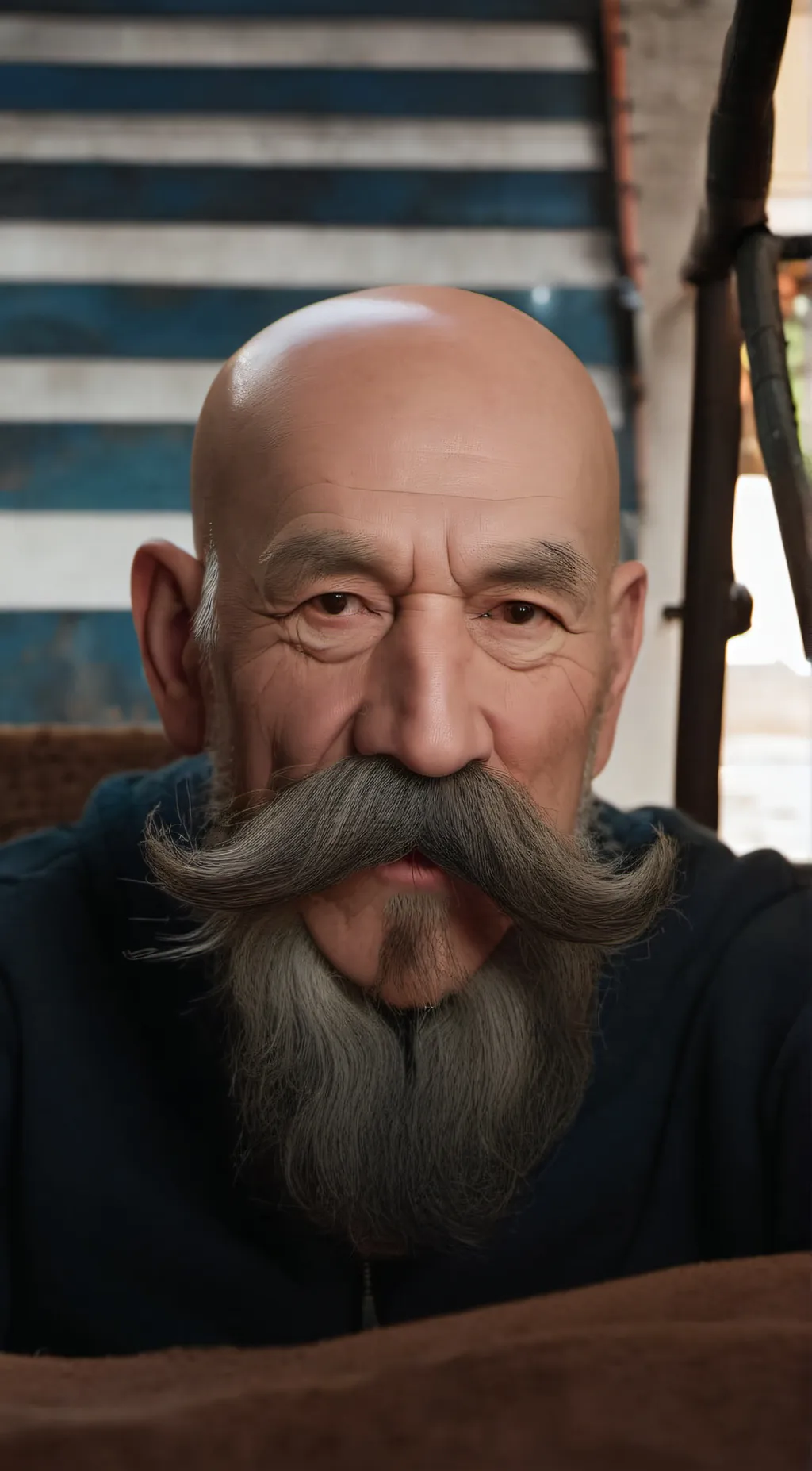 ai character: Old person background