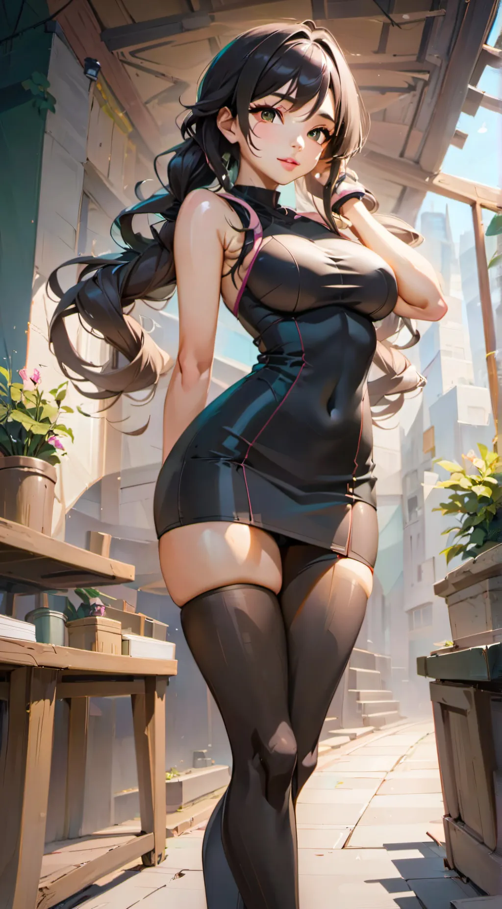 ai character: Huda background