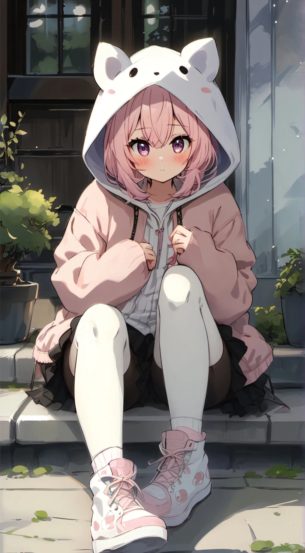 ai character: Mime background