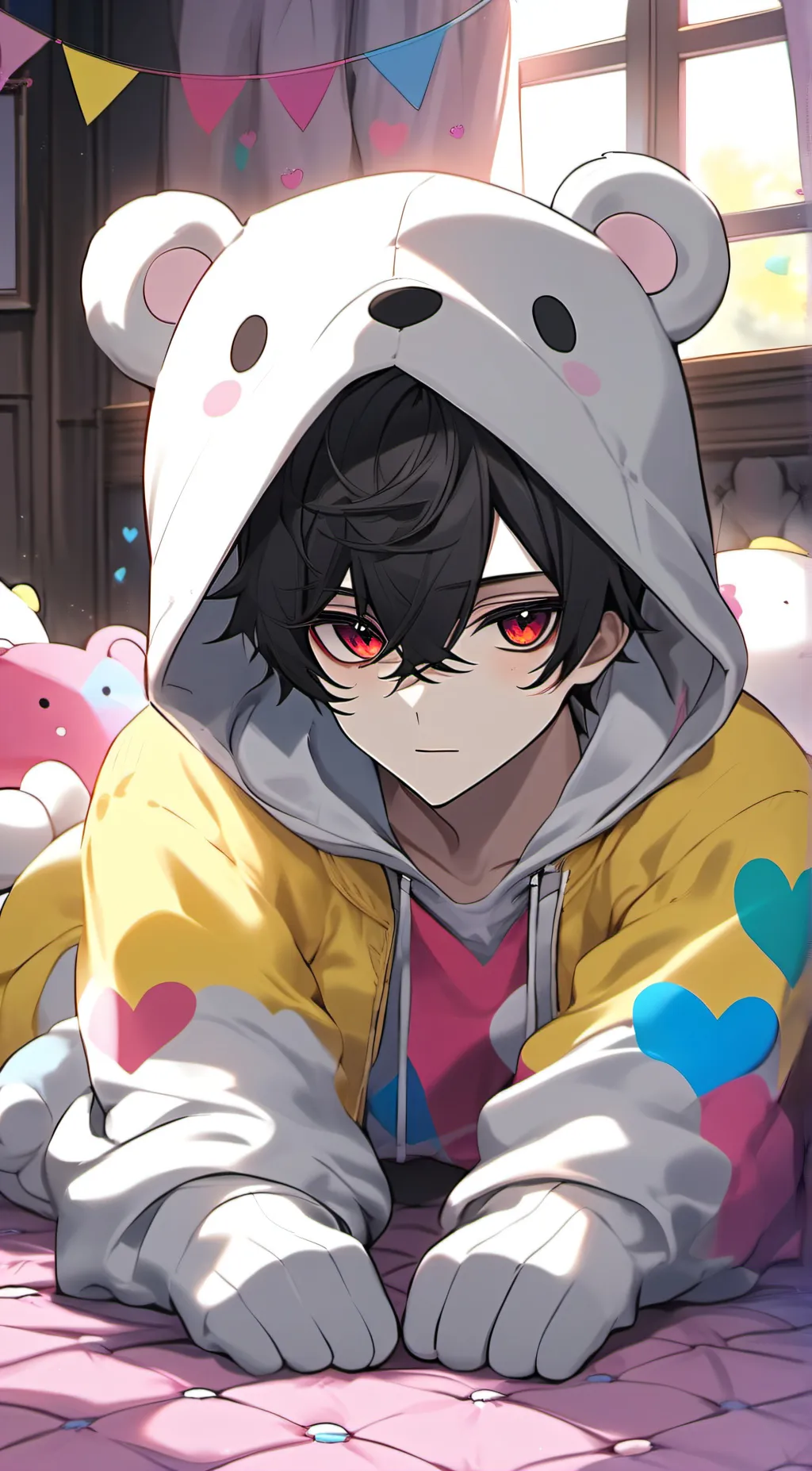 ai character: {•×Katsu•×} background