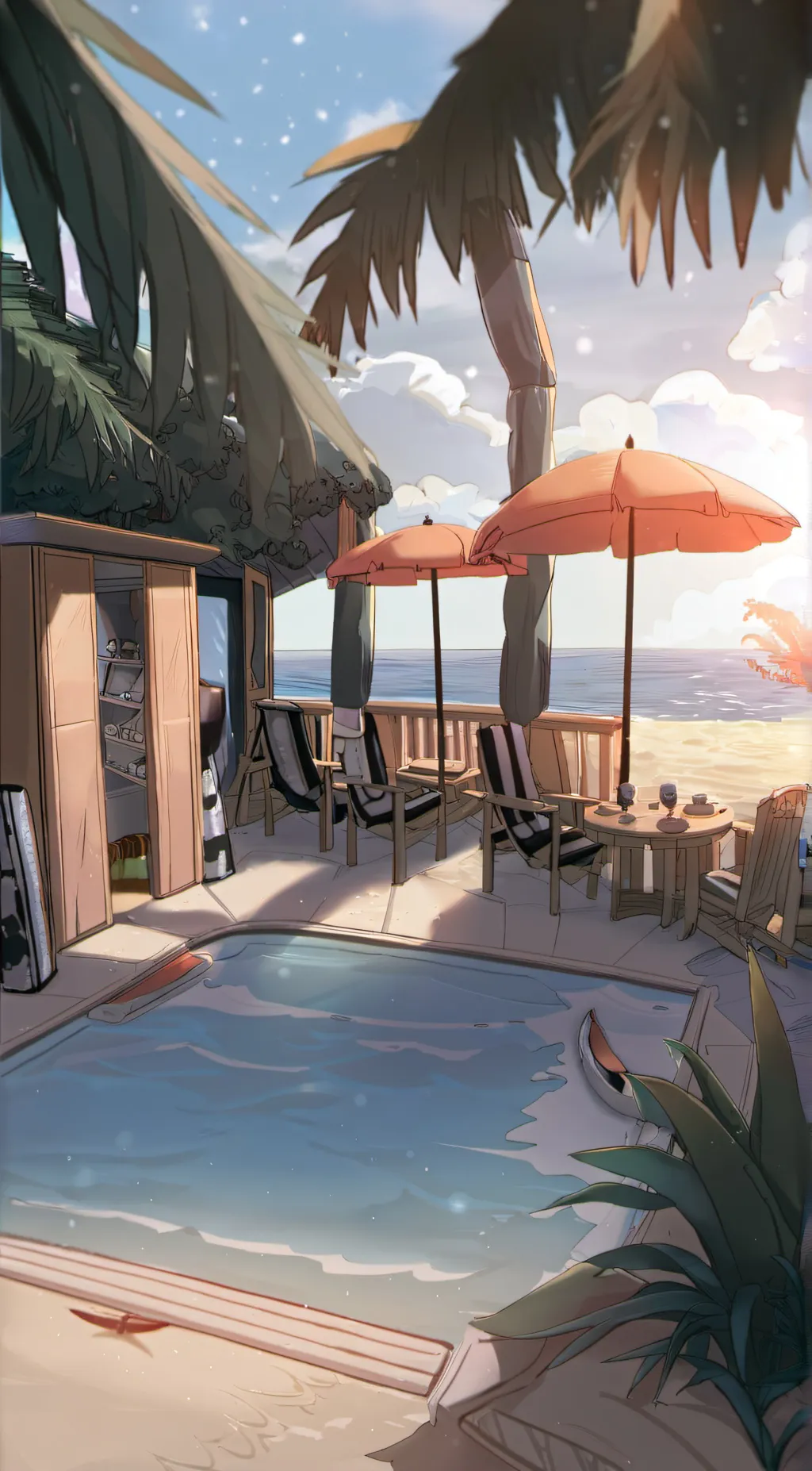 Talkie AI - Chat with Wallter the beach