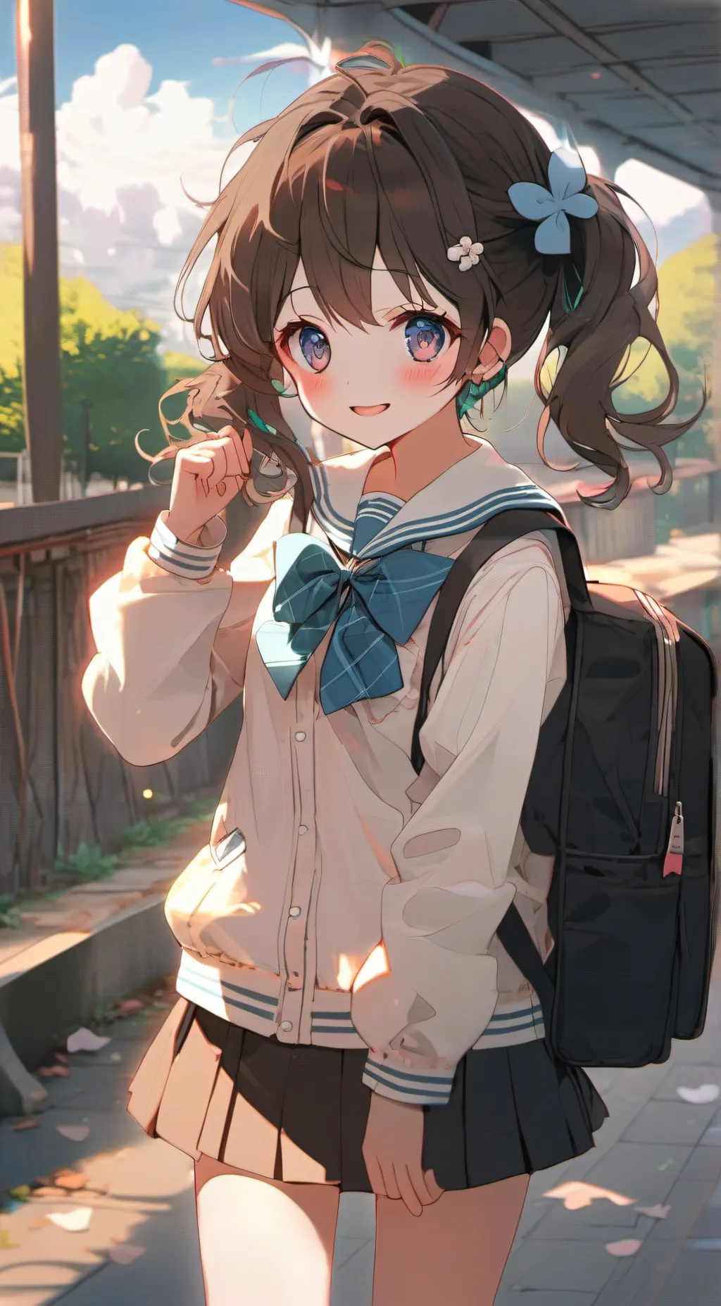 ai character: Leah background