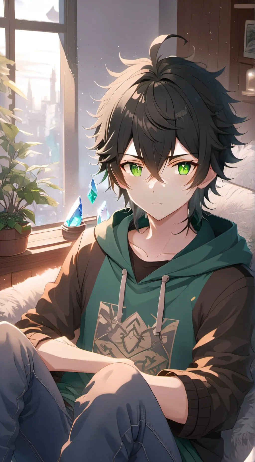 ai character: David background