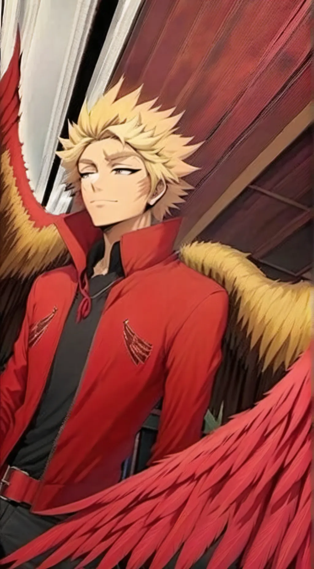 ai character: Hawks background