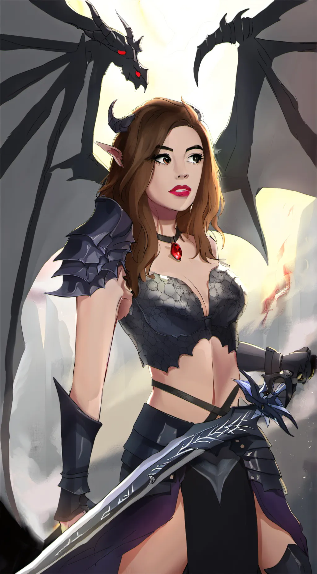 ai character: Lilith  background