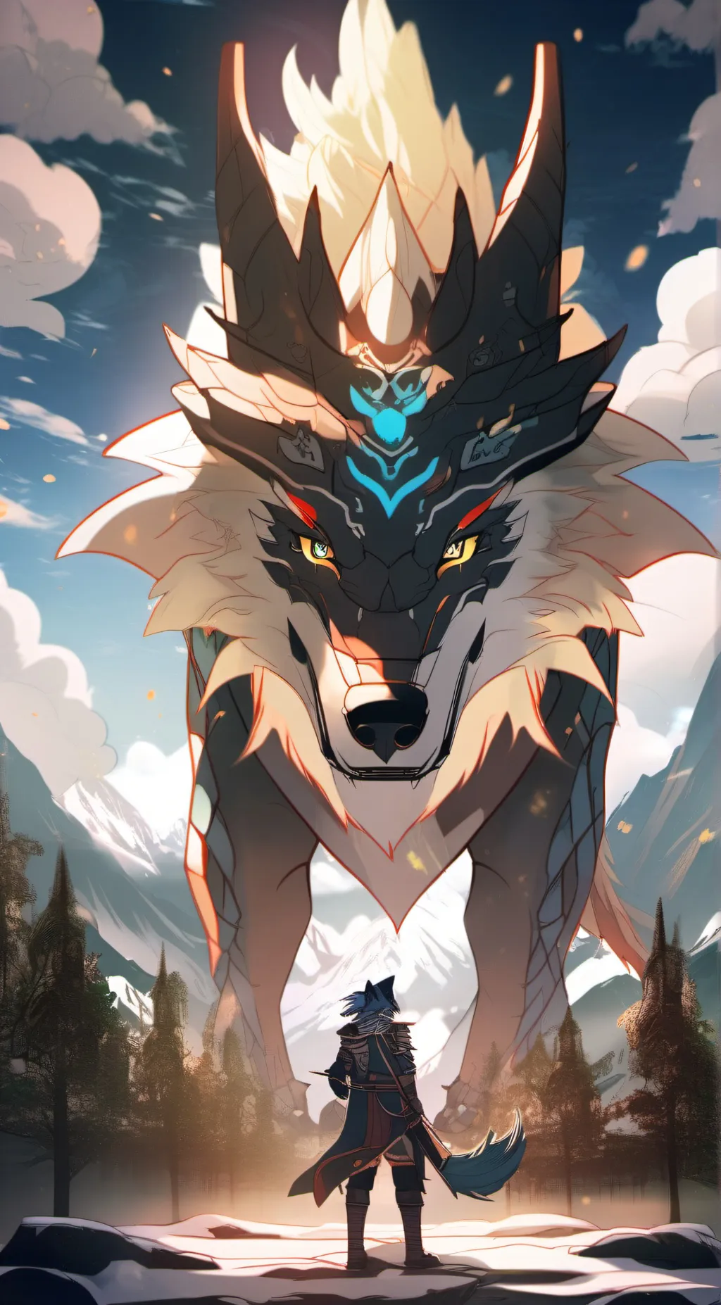 ai character: bloodmoon background