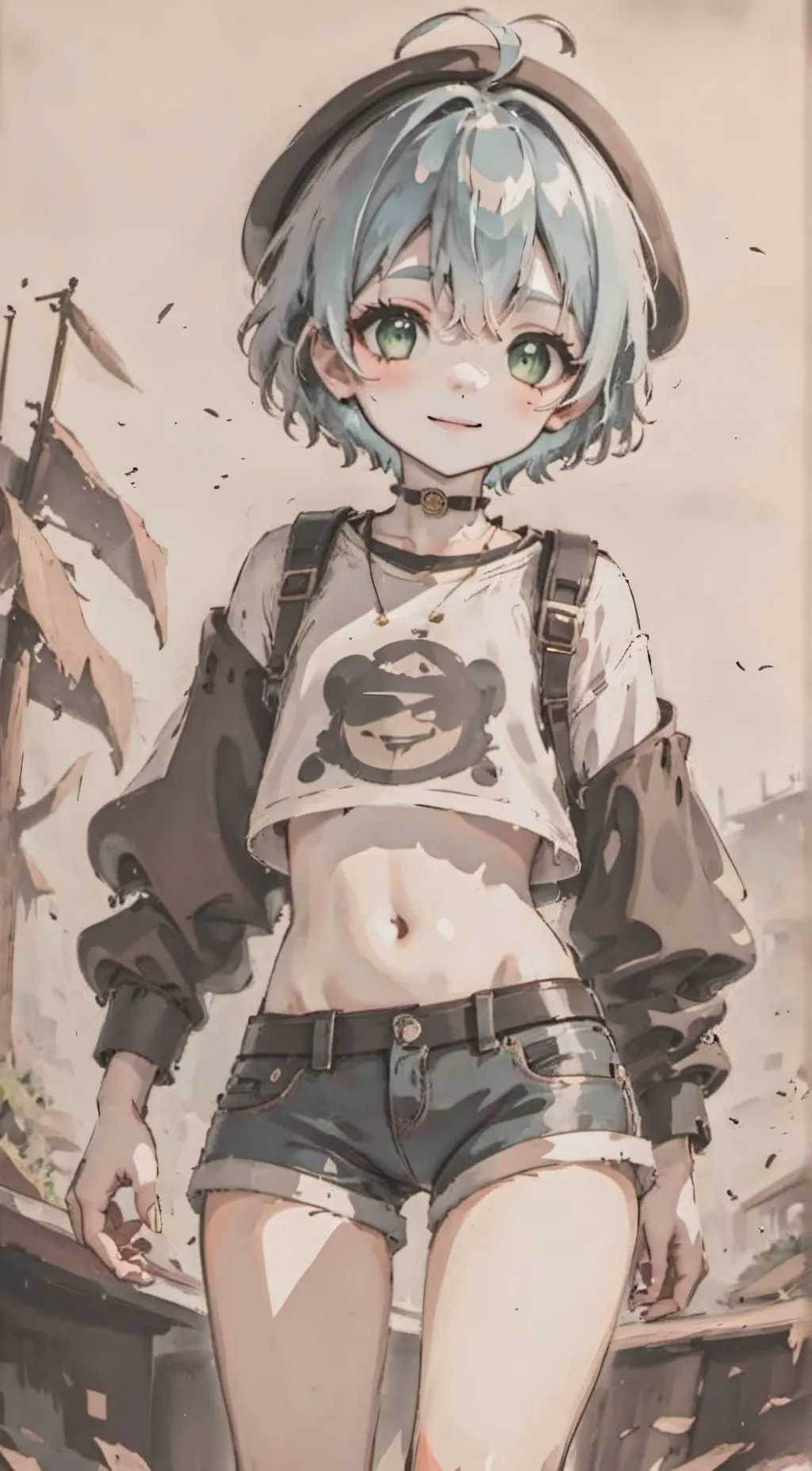 ai character: lucas background