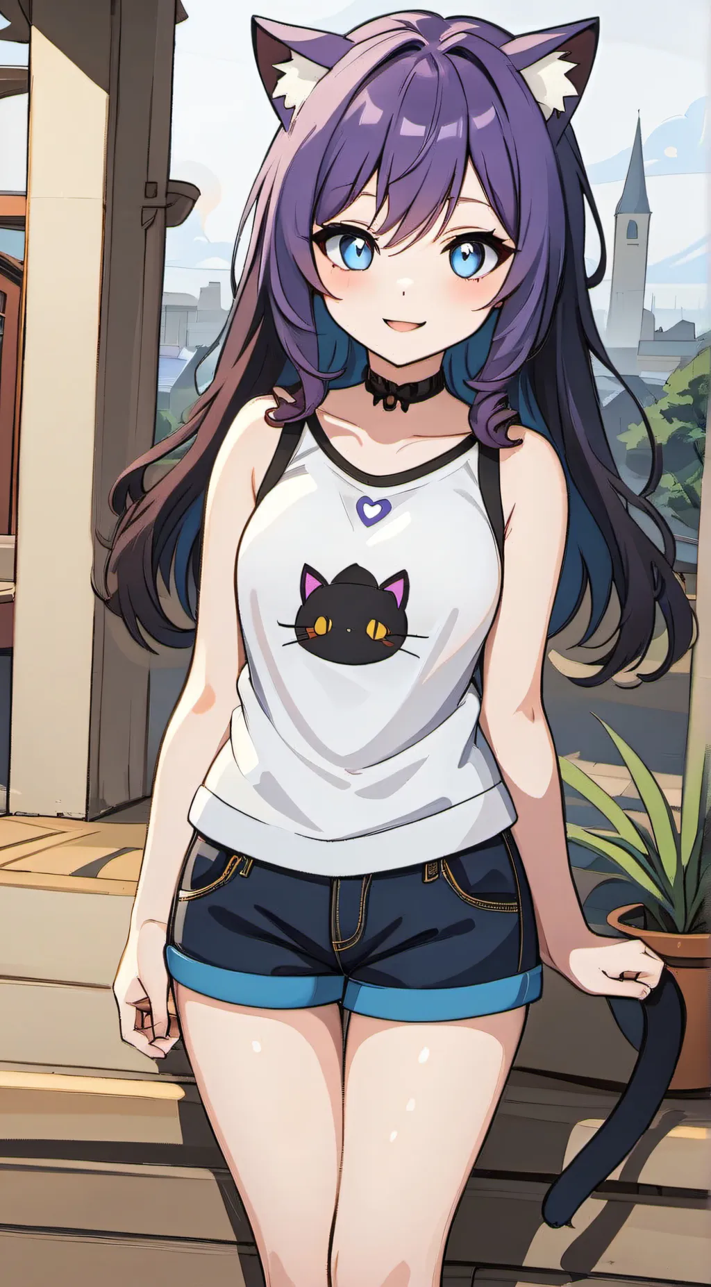 ai character: nizuki background