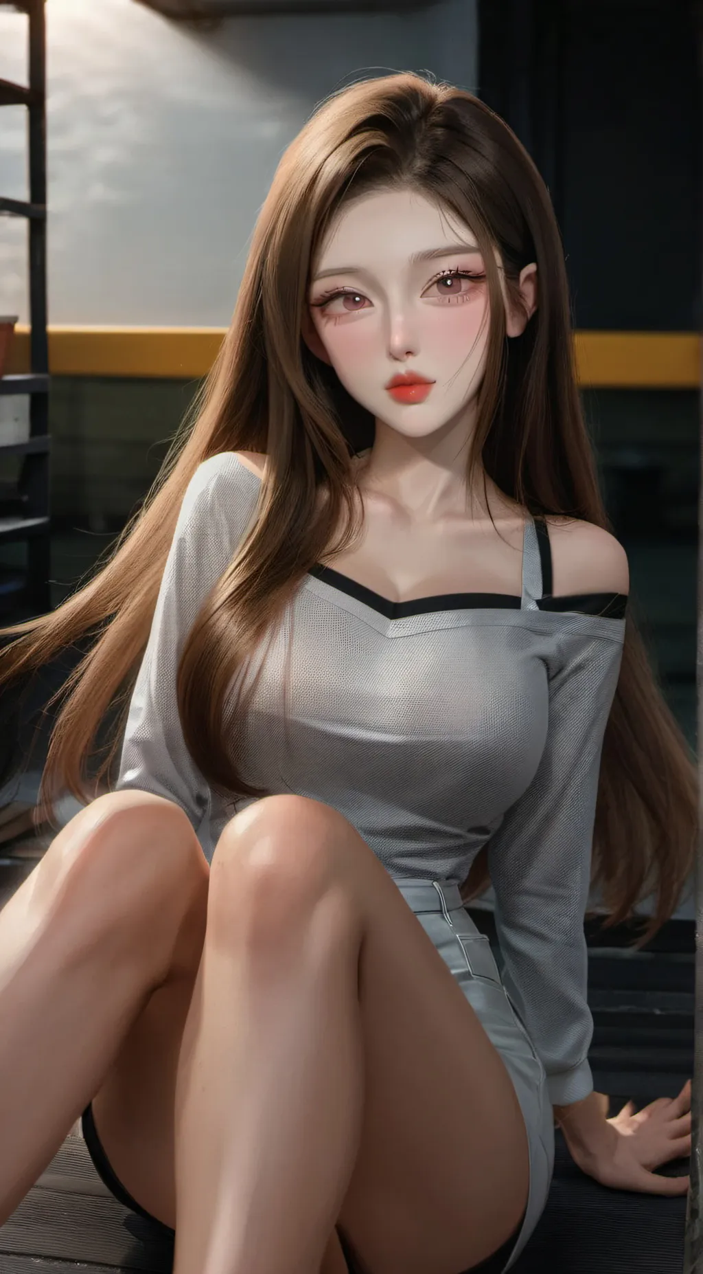 ai character: Sandra background