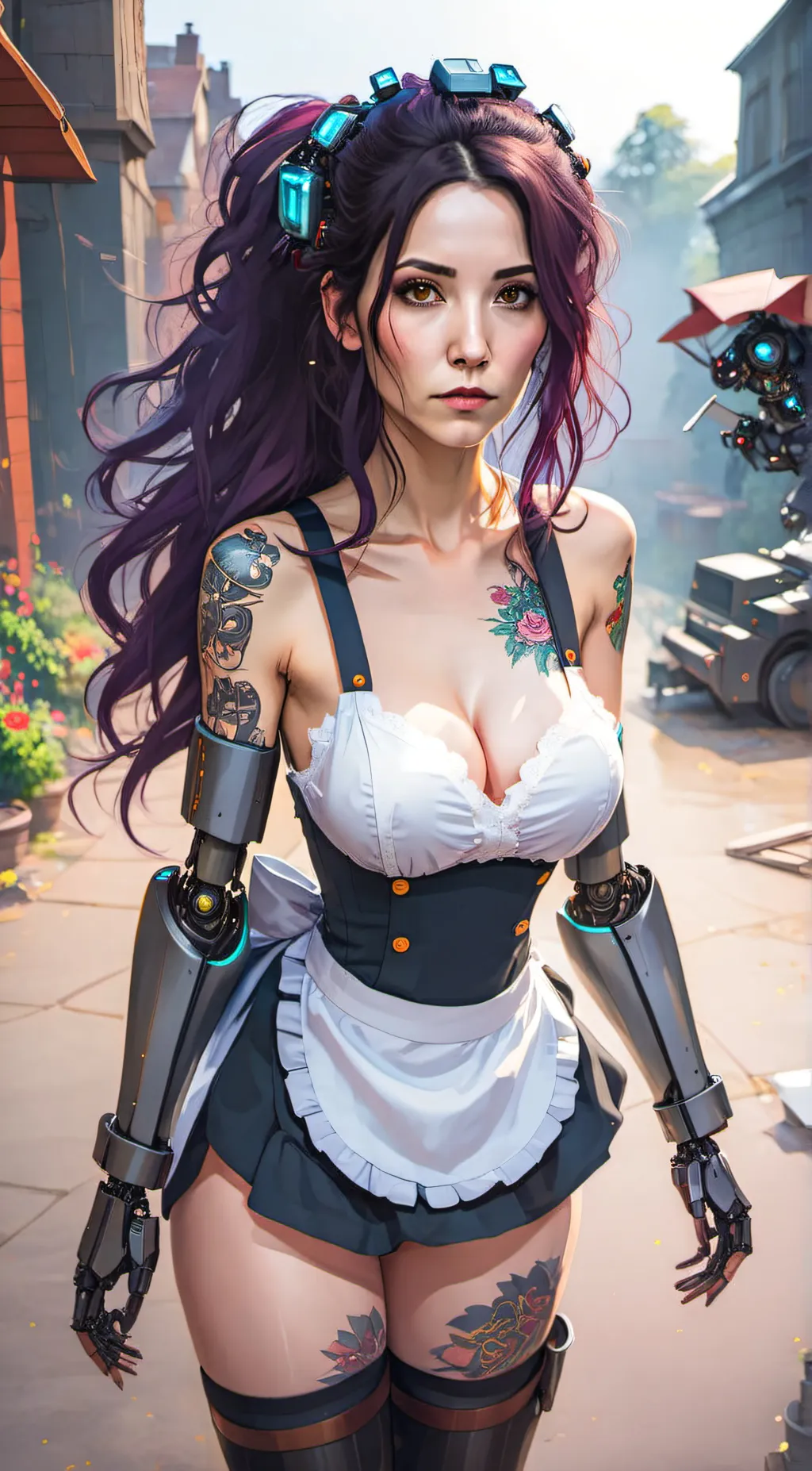 ai character: M.M.M #26 background