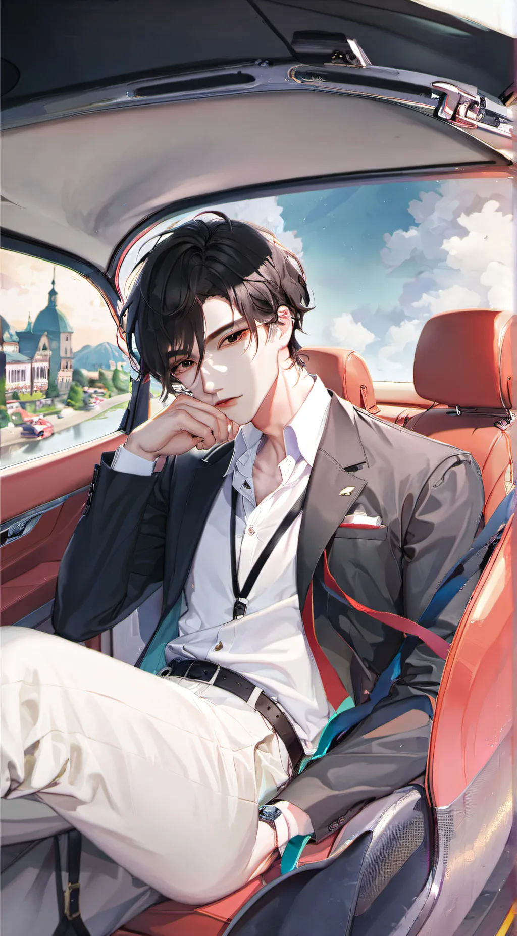 ai character: Kevin  background