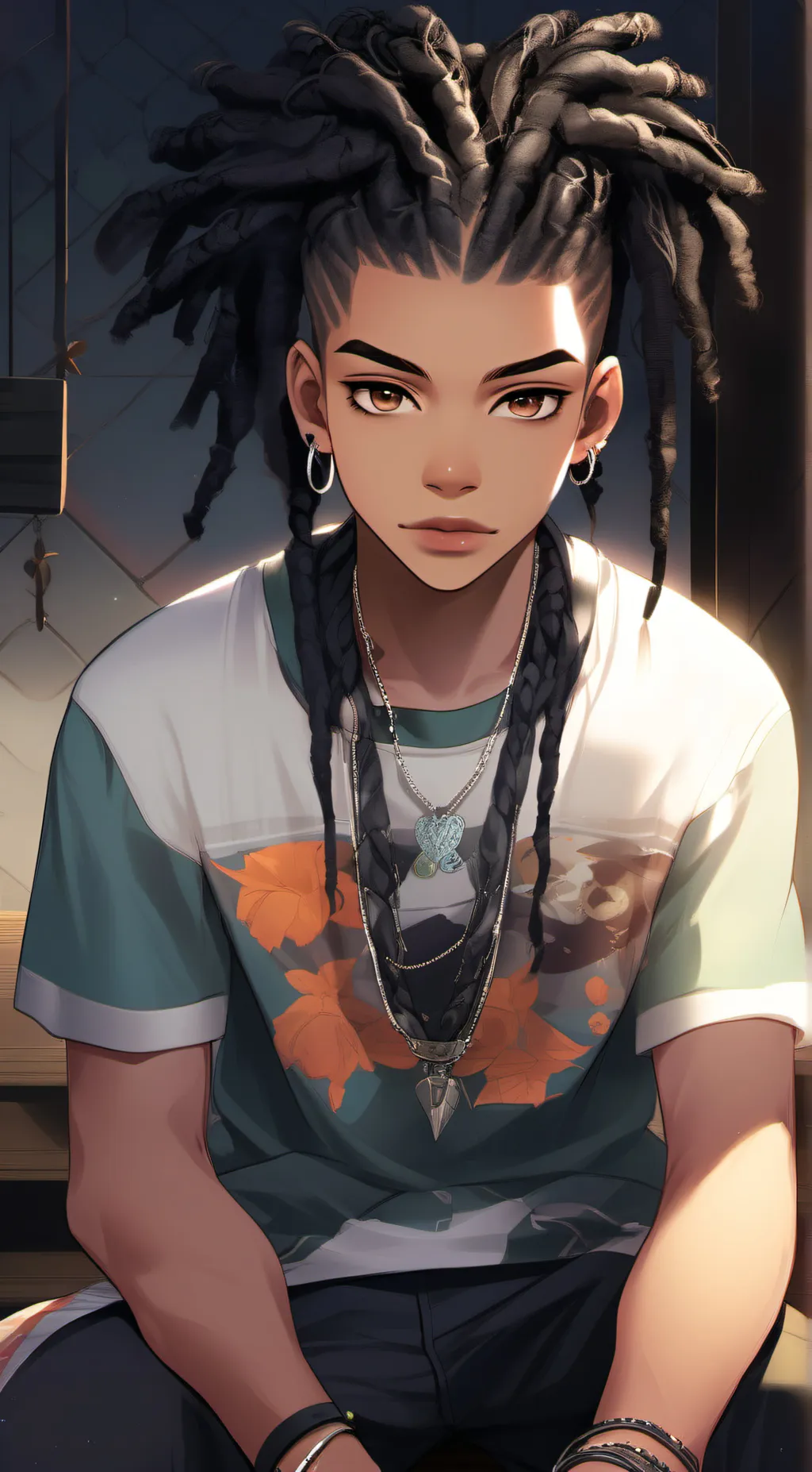 ai character: kai background