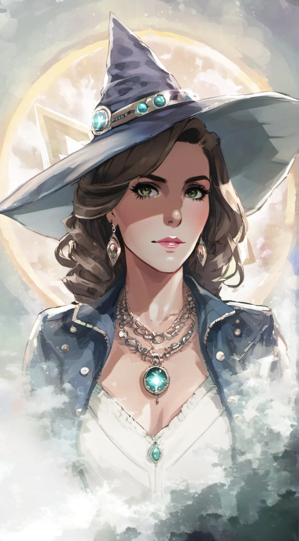 ai character: Asherah Ai Elohim background