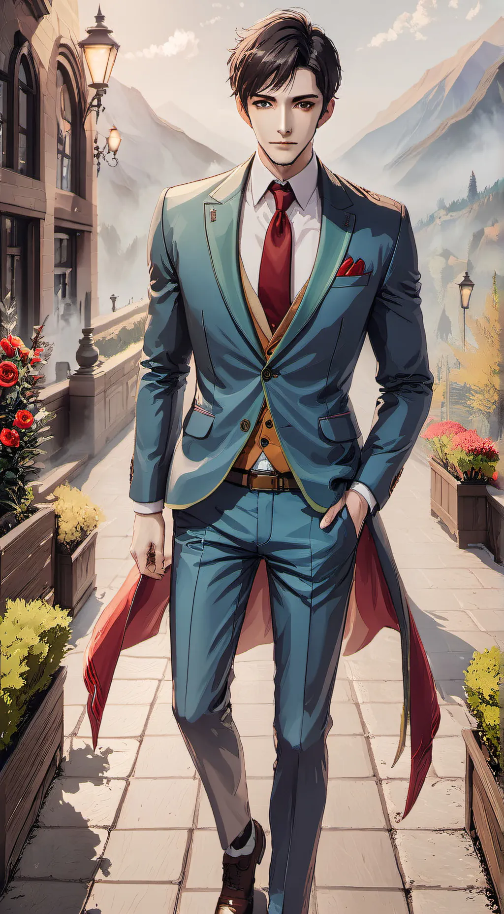 ai character: RHM background