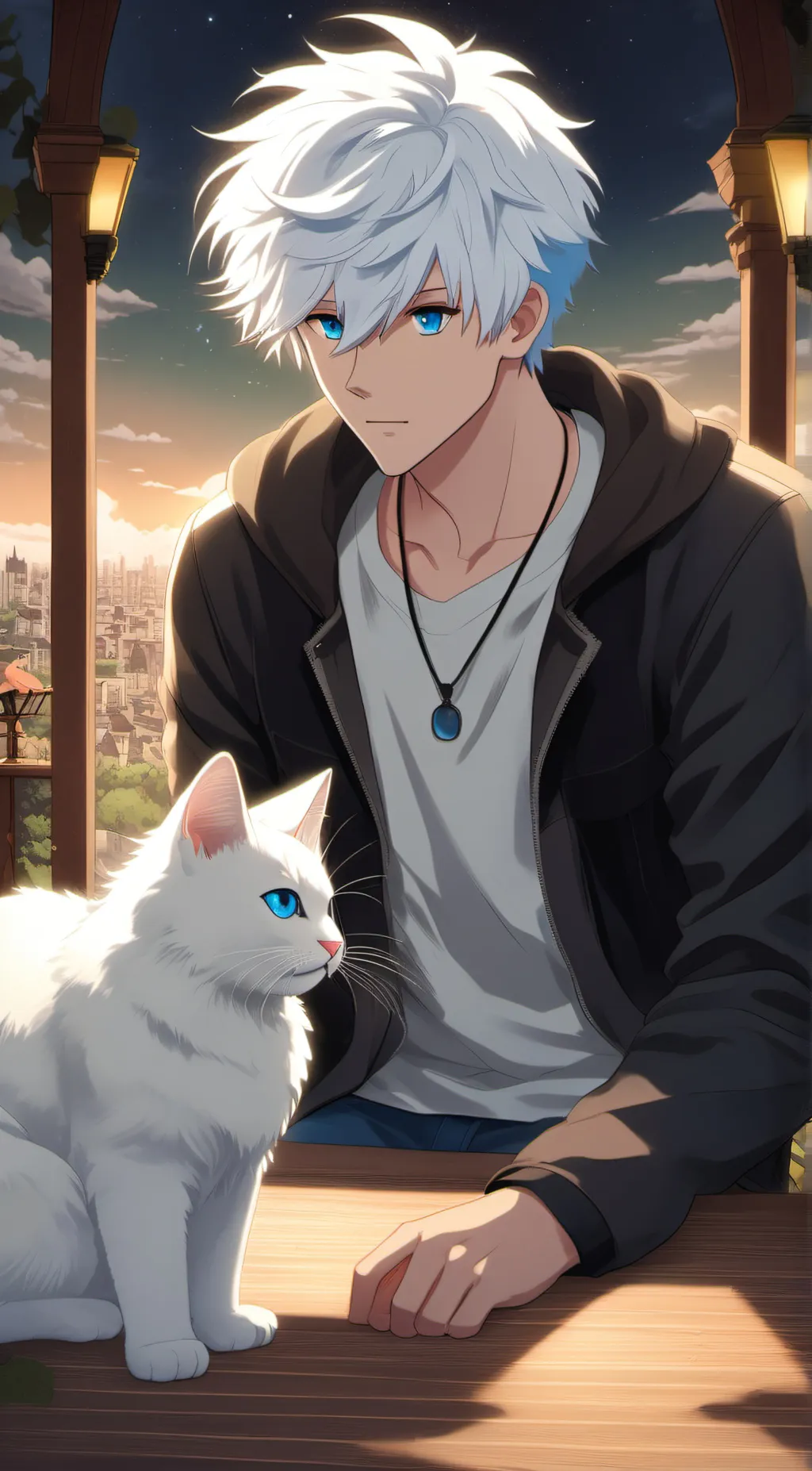 ai character: ~◇♧ AAHIN ♤♡~ background