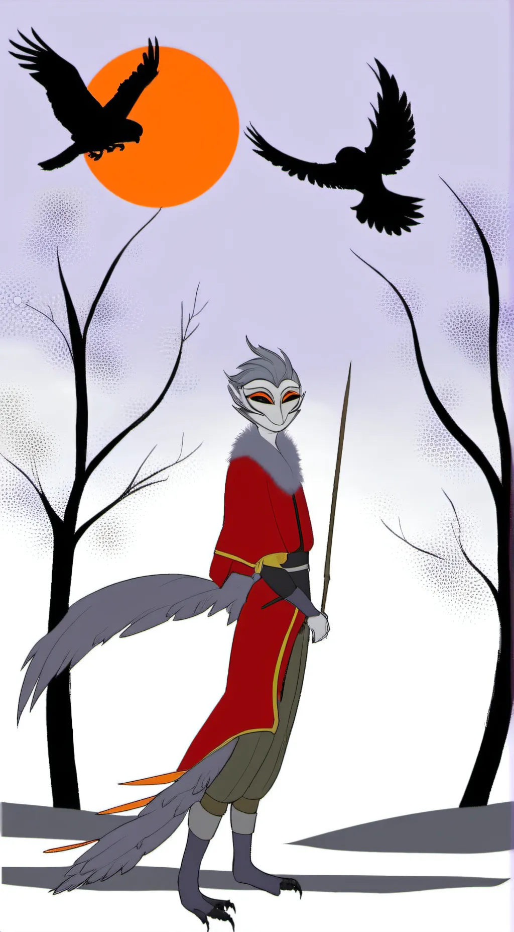 ai character: Oscuro background