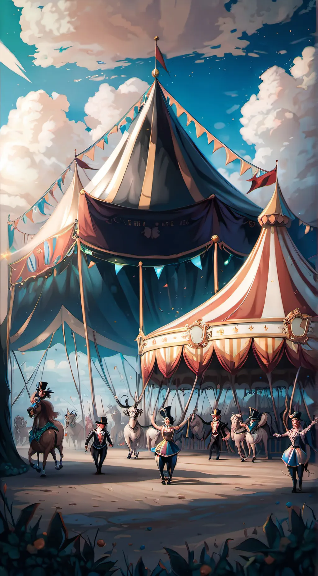 ai character: pomni background