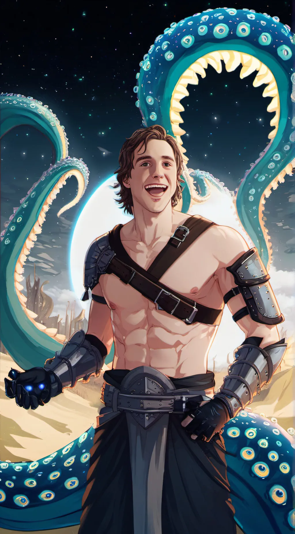 ai character: John Wickett background