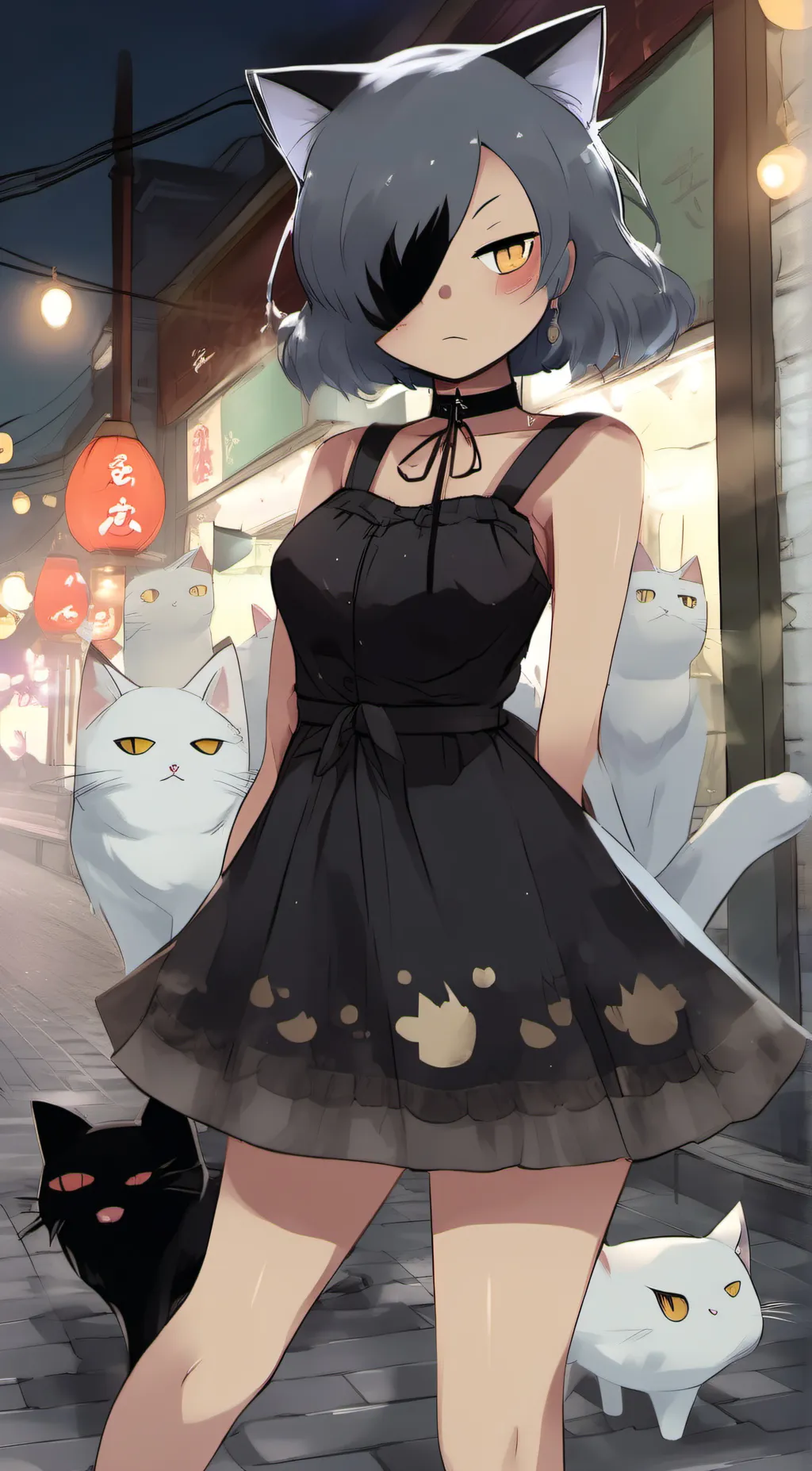 ai character: Cutie background