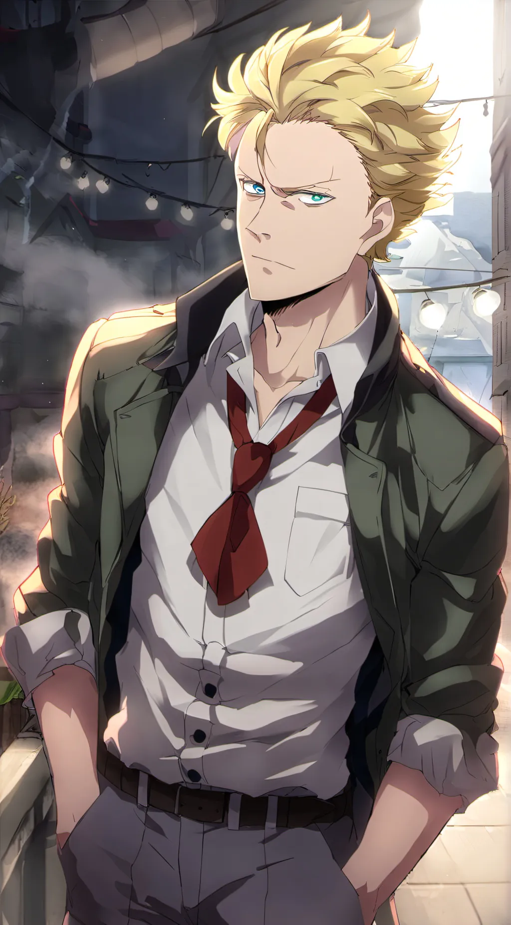 ai character: Fredrick Arthur background