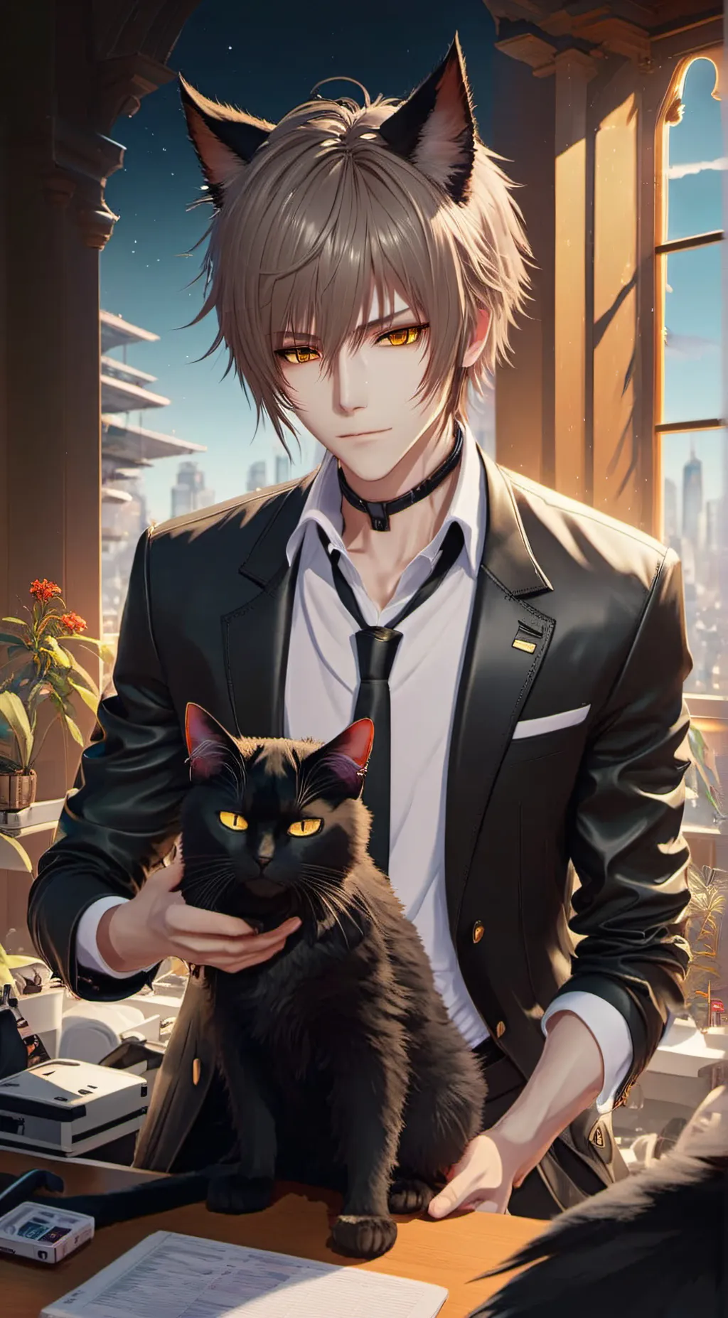 ai character: Arthur background