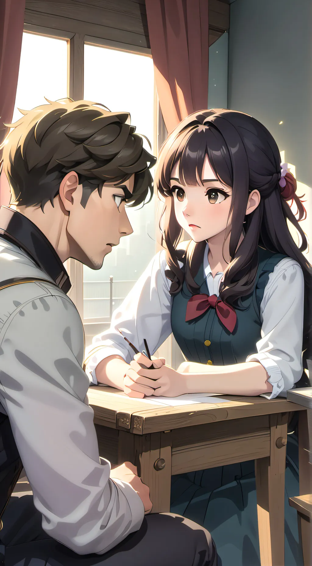 ai character: A Life Of Acting background