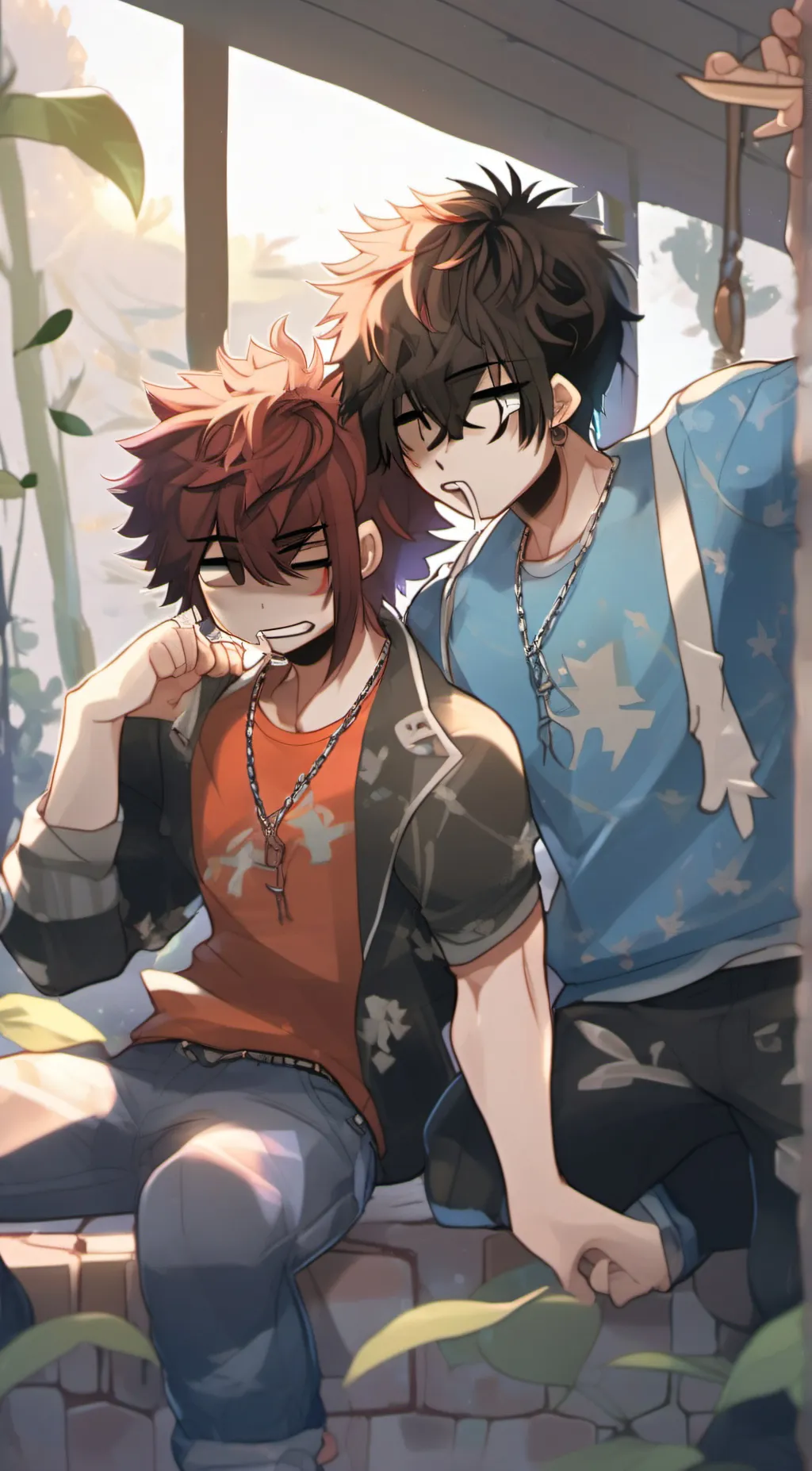 ai character: Kayden,chris background