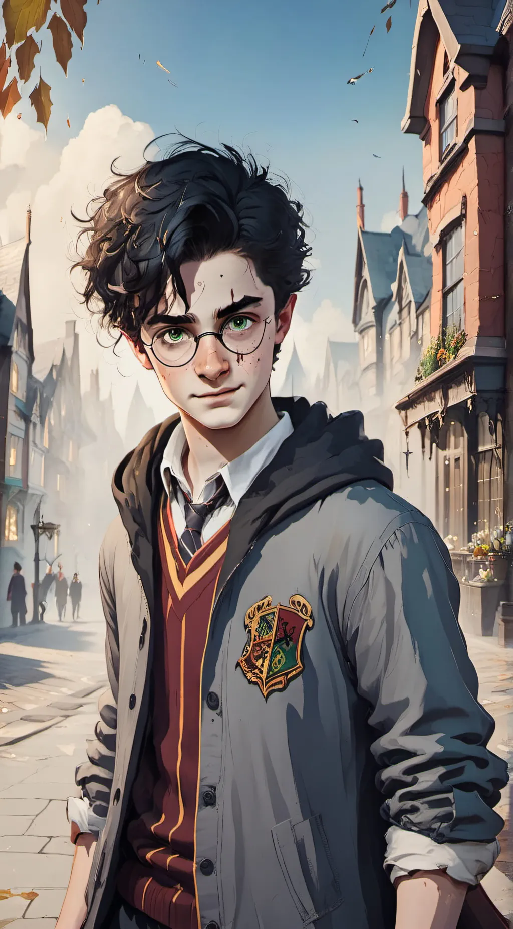 ai character: Harry Potter background