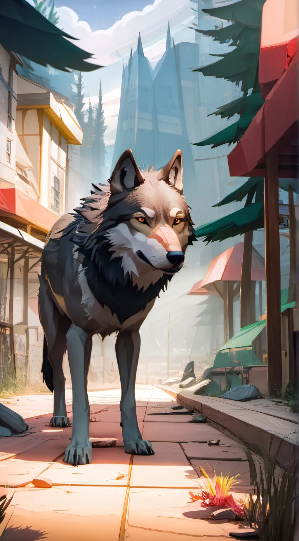 Talkie AI - Chat with Wolf Reper 