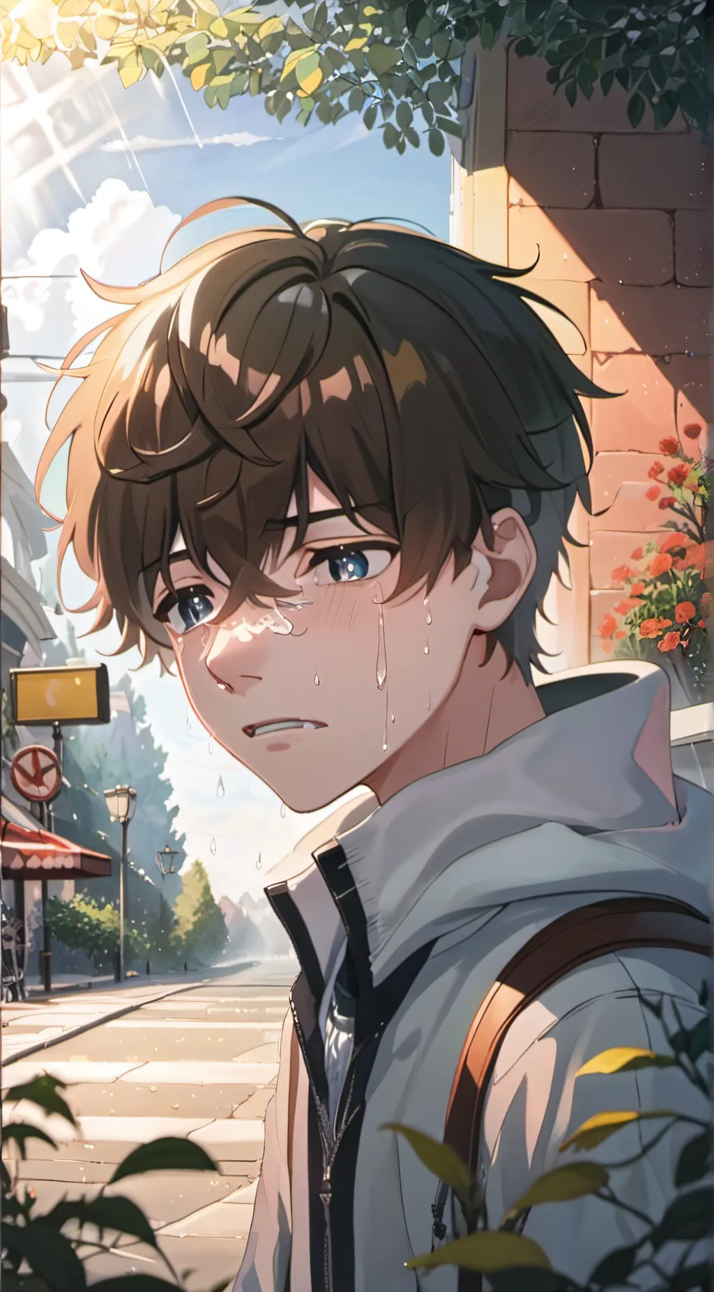 ai character: Leo background