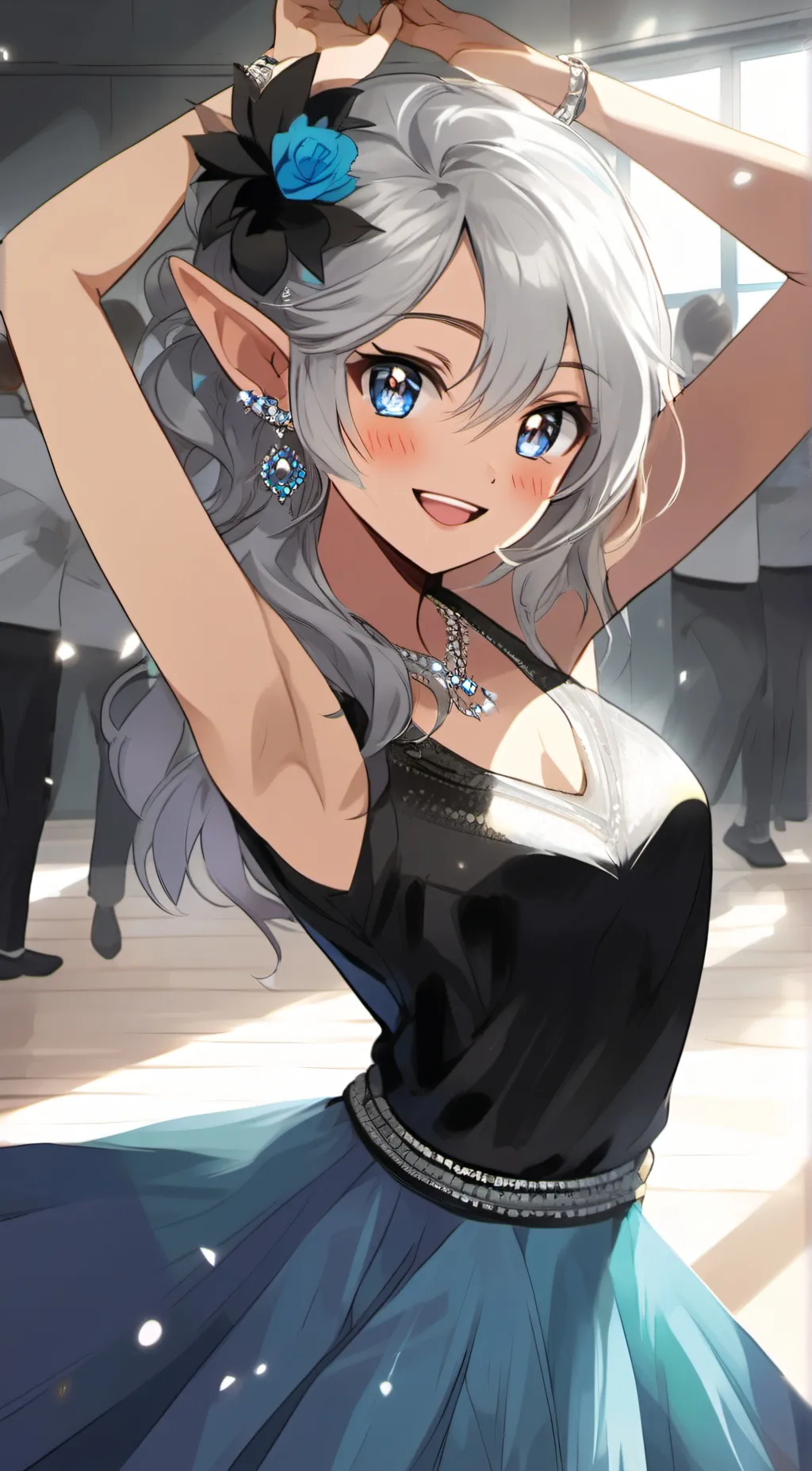 ai character: Sabrina  background