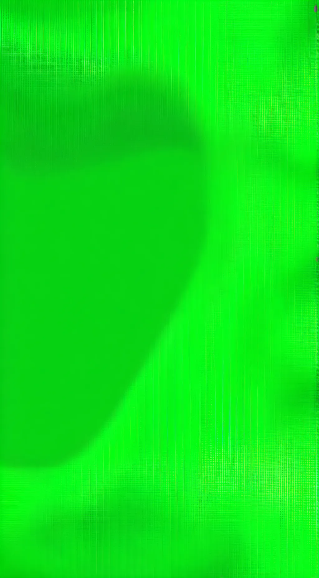 ai character: Green background