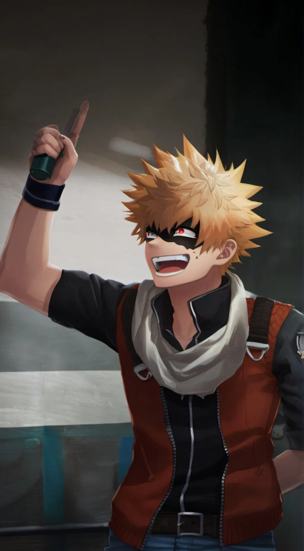ai character: Bakugo background