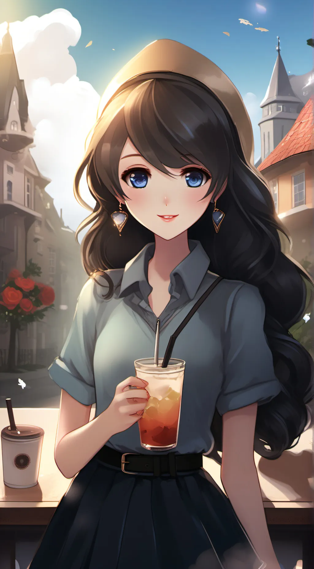 ai character: July background