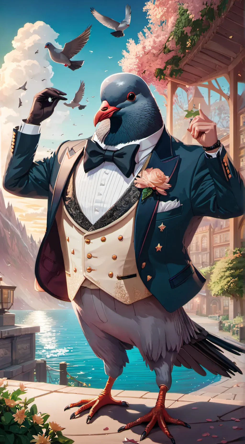 ai character: brewster background